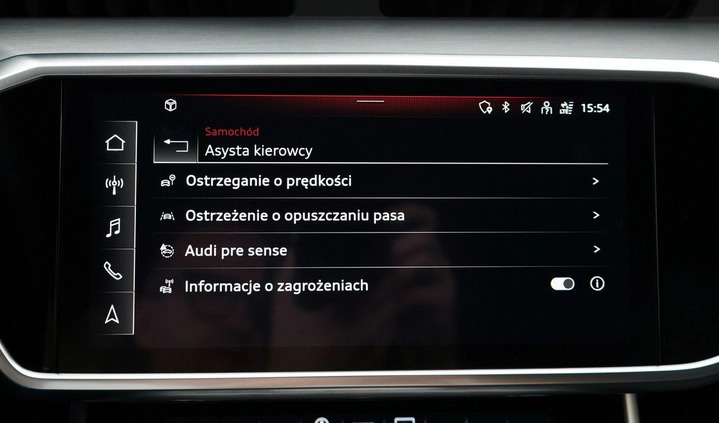 Audi A6 cena 235980 przebieg: 56000, rok produkcji 2021 z Katowice małe 781